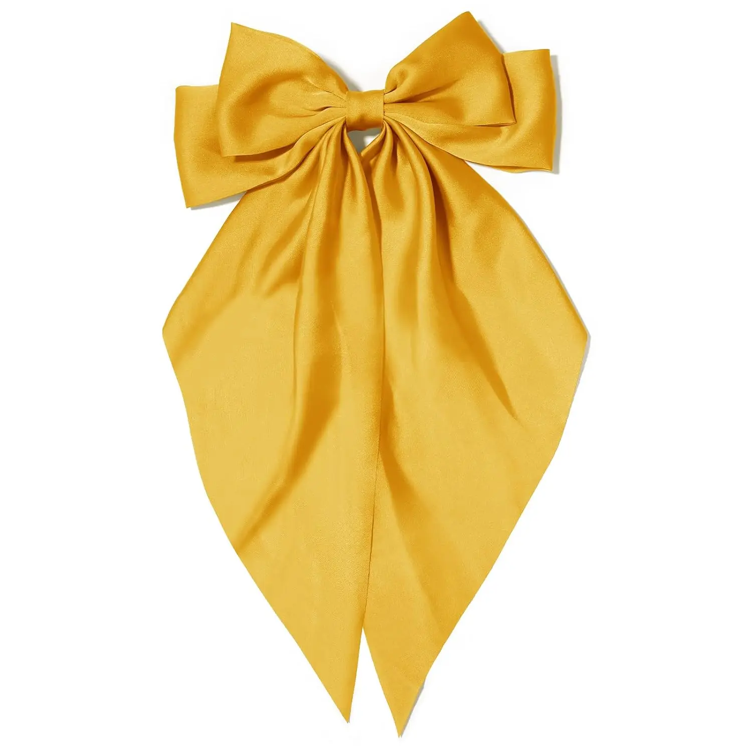 Big Hair Bows for Women Gold Yellow Silky Satin Hair Bow Hair Clips Long Tail Cute Hair Ribbon Coquette Bows Hair Barrettes for Girls
Big Hair Bows for Women Gold Yellow Silky Satin Hair Bow Hair Clips Long Tail Cute Hair Ribbon Coquette Bows Hair Barrettes for Girls