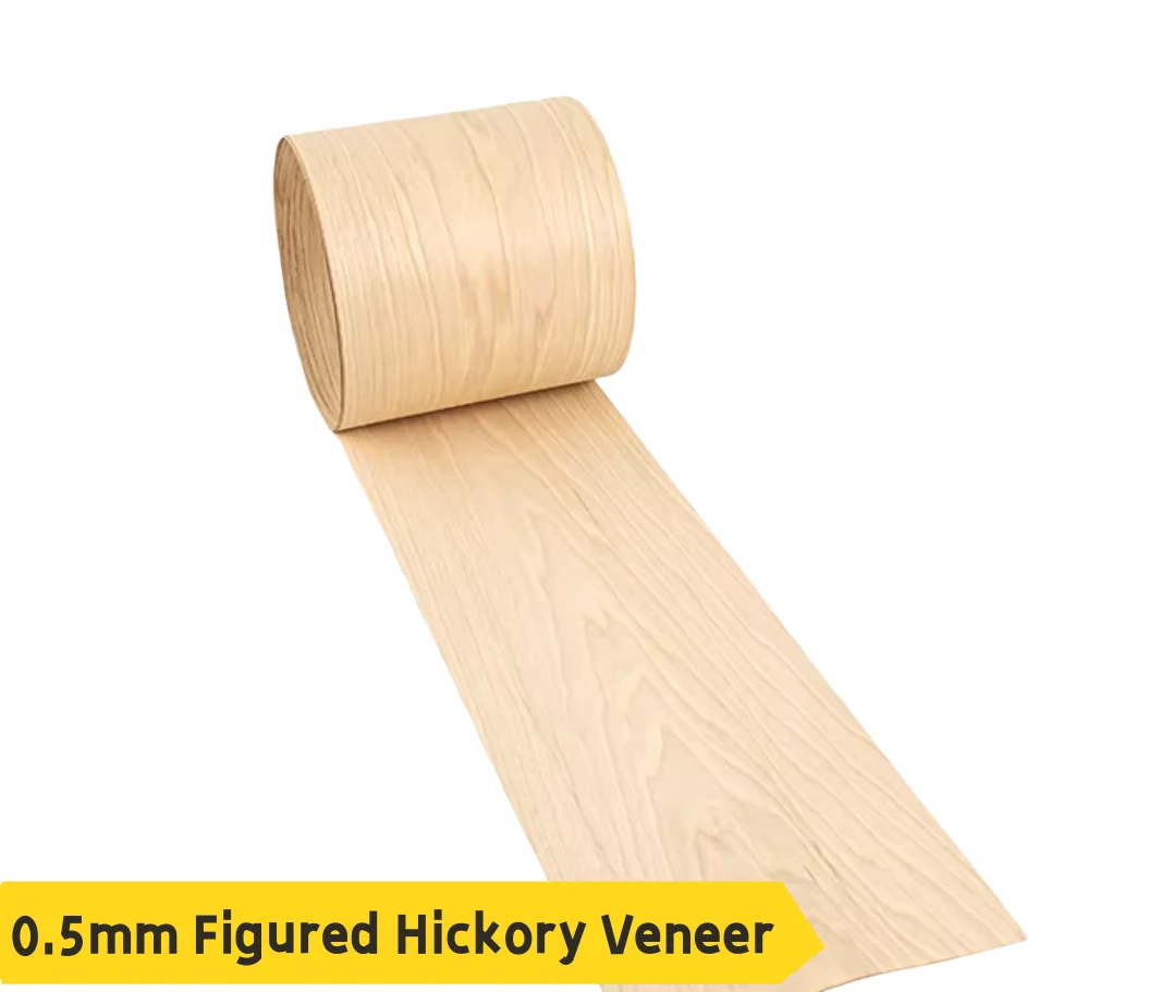 Thickness:0.5mm Figured Hickory Wood Veneer Sheets Art & Craft Decorative Supply Veneer
Thickness:0.5mm Figured Hickory Wood Veneer Sheets Art & Craft Decorative Supply Veneer