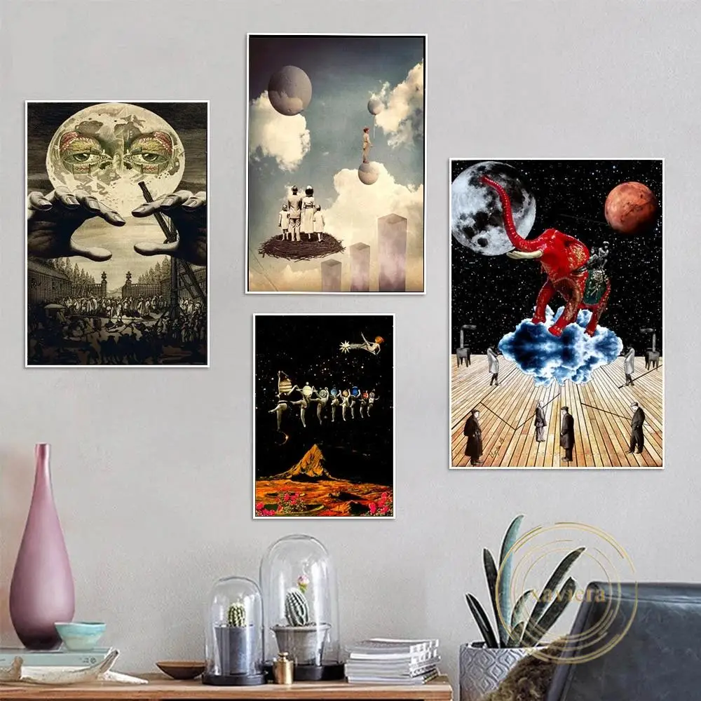 Abstract Universe Landscape Canvas Painting Surrealist Psychedelic Scenery Retro Poster Nordic Wall Art Picture for Home Decor
Abstract Universe Landscape Canvas Painting Surrealist Psychedelic Scenery Retro Poster Nordic Wall Art Picture for Home Decor