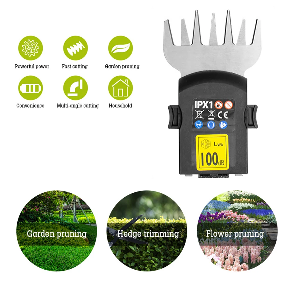 Electric Hedge Trimmer Blades Cut Grass Cordless Gardening Tool High Power Rechargeable Handheld Hedge Trimmer Spare Blades
Electric Hedge Trimmer Blades Cut Grass Cordless Gardening Tool High Power Rechargeable Handheld Hedge Trimmer Spare Blades