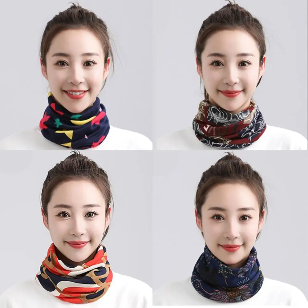 New Fashion Women Printed Scarf Multi-purpose Casual Soft Cotton Bonnet Scarf Neck Protection Autumn Winter Warm Face Mask
New Fashion Women Printed Scarf Multi-purpose Casual Soft Cotton Bonnet Scarf Neck Protection Autumn Winter Warm Face Mask