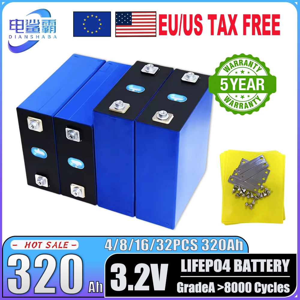 Без налога LiFePO4 3,2 В 320 Ач 8000 цикл подходит для DIY 12 В 24 В 48 В 96 В караван морская солнечная энергетическая система перезаряжаемая батарея
Без налога LiFePO4 3,2 В 320 Ач 8000 цикл подходит для DIY 12 В 24 В 48 В 96 В караван морская солнечная энергетическая система перезаряжаемая батарея