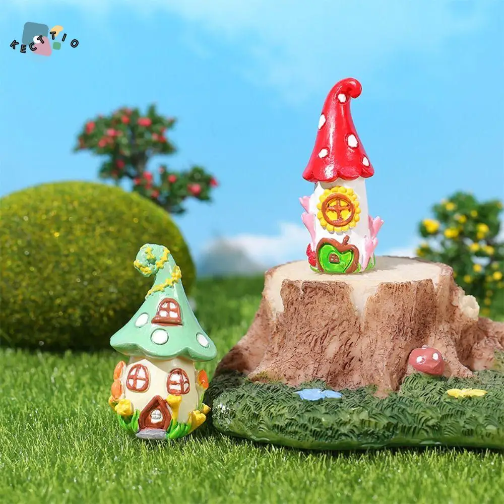 Creative Micro Landscape Simulation Fairy Castle Cartoon 3D Resin Mushroom Castle Miniatures Castle Model Garden
Creative Micro Landscape Simulation Fairy Castle Cartoon 3D Resin Mushroom Castle Miniatures Castle Model Garden