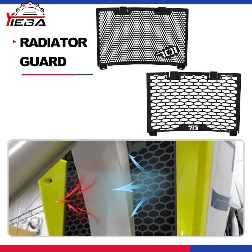 For Husqvarna 701 Supermoto 2016-2026 2025 2024 2023 701 Enduro CNC Radiator Grille Grill Guard Cover Protector moto accesorios
For Husqvarna 701 Supermoto 2016-2026 2025 2024 2023 701 Enduro CNC Radiator Grille Grill Guard Cover Protector moto accesorios