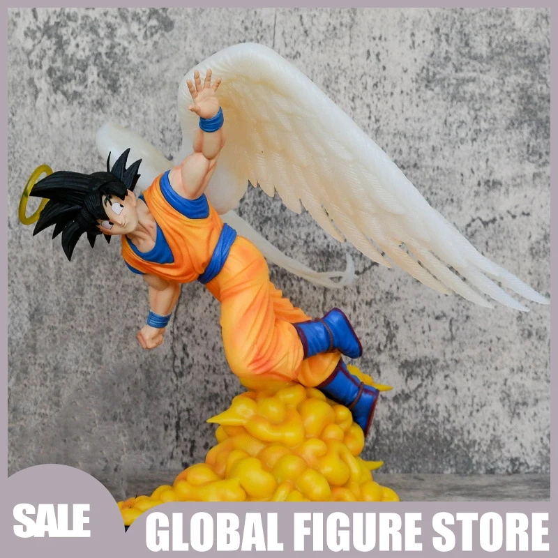 29CM Anime Super Saiyan Son Goku Angel Ver. GK PVC Action Figure Statue Collection Desktop Model Kids Toys Doll Birthday Gifts
29CM Anime Super Saiyan Son Goku Angel Ver. GK PVC Action Figure Statue Collection Desktop Model Kids Toys Doll Birthday Gifts