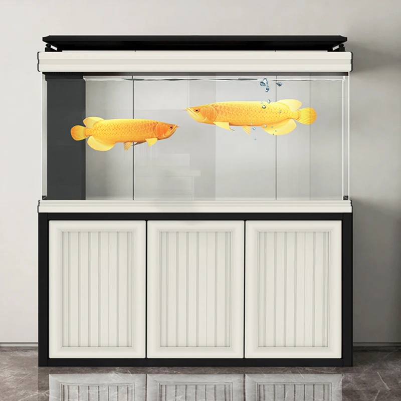 A large fish tank aquarium, water-free living room feng shui lucky small household bottom filter fish tank
A large fish tank aquarium, water-free living room feng shui lucky small household bottom filter fish tank