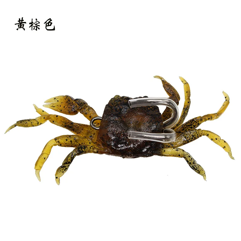 Sea Fishing Bait 10cm 34g Soft Lure 3D Simulation With Reinforcing BKK Hooks Soft Crab
Sea Fishing Bait 10cm 34g Soft Lure 3D Simulation With Reinforcing BKK Hooks Soft Crab
