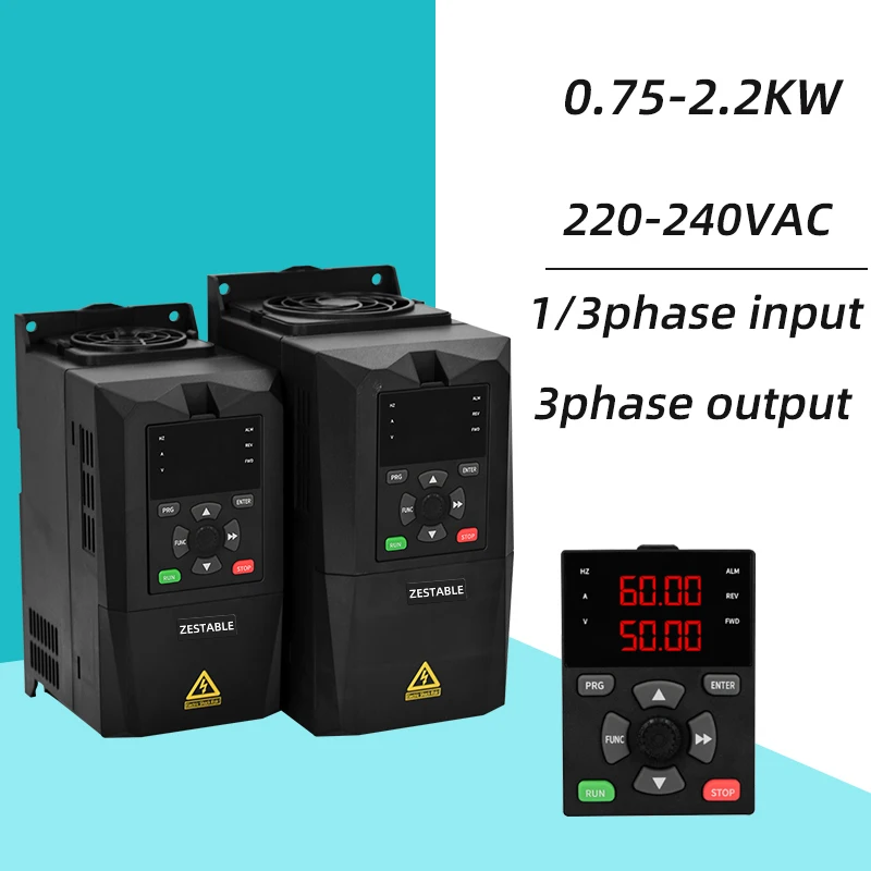 Насос VFD 3-фазный 220 В переменного тока преобразователь частоты 0,75/1,5/2,2/3/4/5,5 кВт частотный привод для управления скоростью двигателя
Насос VFD 3-фазный 220 В переменного тока преобразователь частоты 0,75/1,5/2,2/3/4/5,5 кВт частотный привод для управления скоростью двигателя