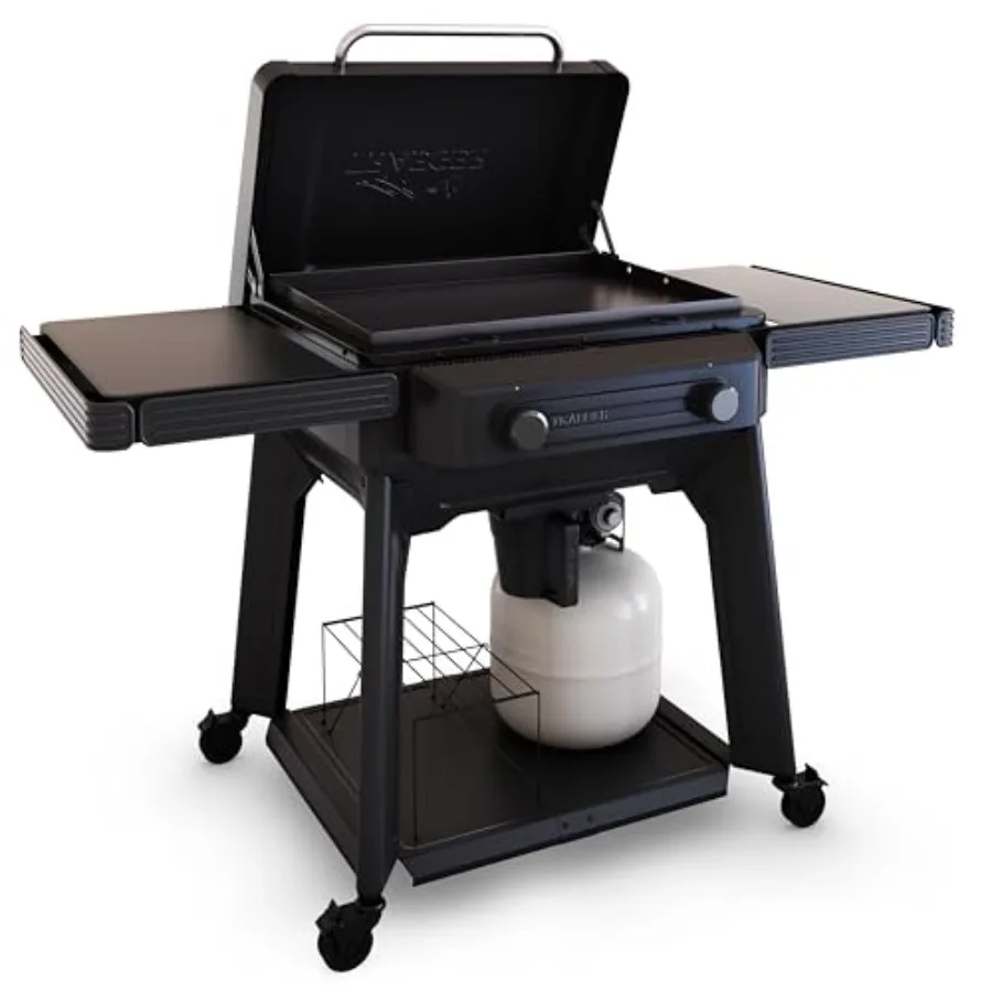 Outdoor Gas Griddle 26-Inch Flat Top with Dual-Zone Cooking Premium Propane Even Heat Distribution EZ-Clean Grease Management S
Outdoor Gas Griddle 26-Inch Flat Top with Dual-Zone Cooking Premium Propane Even Heat Distribution EZ-Clean Grease Management S