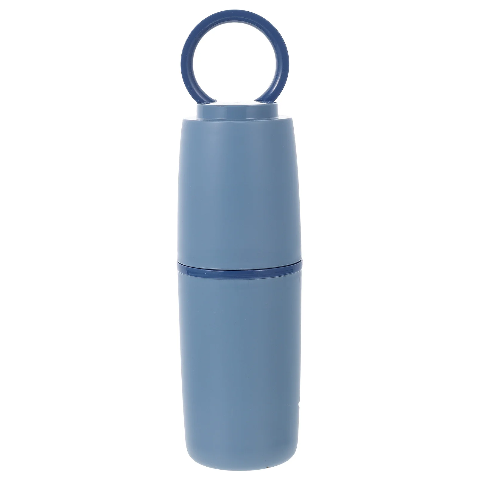 Portable Toothbrush Cup Storage Box Travel Holder Toothpaste Case PP Material Multifunctional Supplies Gray Blue
Portable Toothbrush Cup Storage Box Travel Holder Toothpaste Case PP Material Multifunctional Supplies Gray Blue