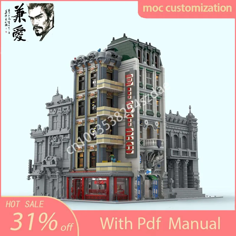 3984PCS MOC Creative Street ViewTower Corner Model Architecture Building Block diy Education Assembly kids Toys Gifts
3984PCS MOC Creative Street ViewTower Corner Model Architecture Building Block diy Education Assembly kids Toys Gifts