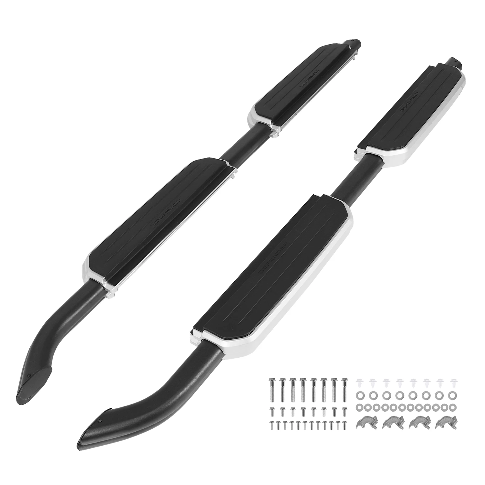 For 2020-2024 Land Rover Defender Running Boards High Load-Bearing Side Step Boards Nerf Bars Auto Repairing Accessories
For 2020-2024 Land Rover Defender Running Boards High Load-Bearing Side Step Boards Nerf Bars Auto Repairing Accessories
