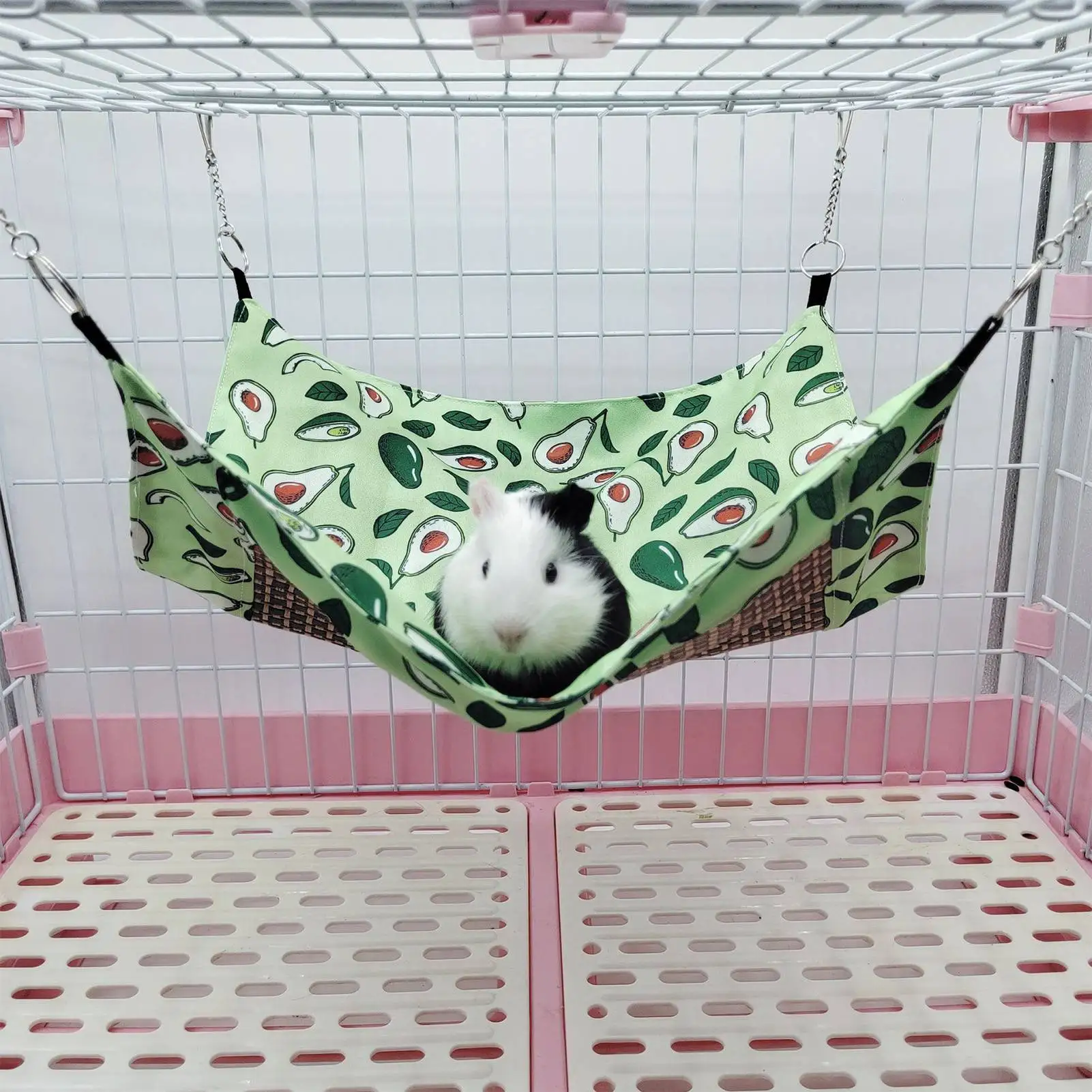 E9 Small Animal Hammock Pet Cooling Mat Summer Cooling Hamster Dog Hammock for Hamster Cage Guinea Pig Rabbit Chinchilla Rodent
E9 Small Animal Hammock Pet Cooling Mat Summer Cooling Hamster Dog Hammock for Hamster Cage Guinea Pig Rabbit Chinchilla Rodent