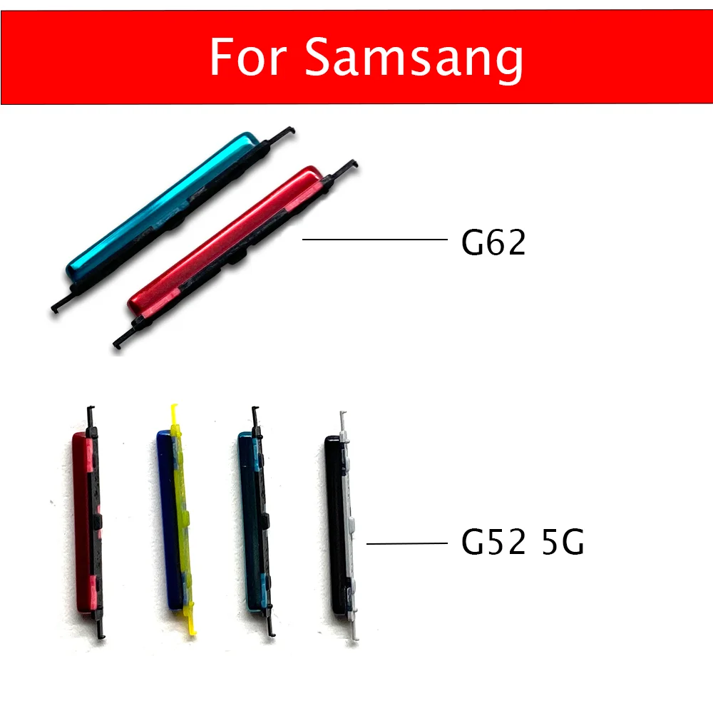 10PCS Power Volume Side Button Key For Samsung M52 5G M62 Phone Volume Button Power ON OFF Phone Repair Parts
10PCS Power Volume Side Button Key For Samsung M52 5G M62 Phone Volume Button Power ON OFF Phone Repair Parts
