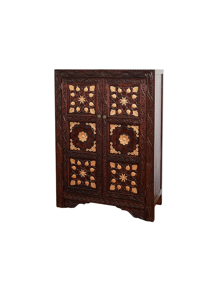 Thai South East Asia Style Retro Solid Wood Entrance Cabinet Thai Living Room Door Furniture Elm Cabinet
Thai South East Asia Style Retro Solid Wood Entrance Cabinet Thai Living Room Door Furniture Elm Cabinet