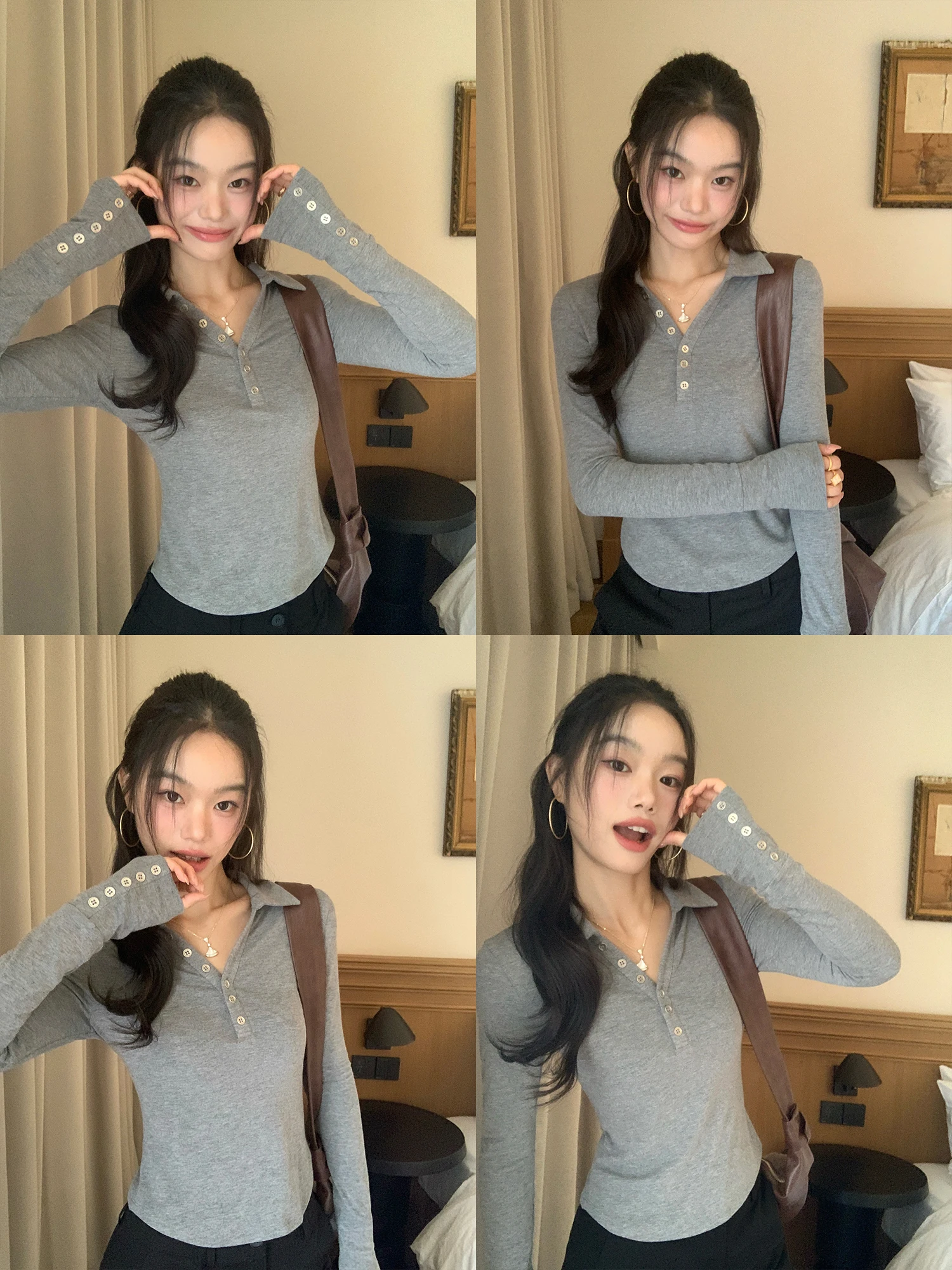 Pusumede Ox Diary Bla Ne Трикотажные женские облегающие базовые футболки Long Sve Топ Повседневная трикотажная ткань
Pusumede Ox Diary Bla Ne Трикотажные женские облегающие базовые футболки Long Sve Топ Повседневная трикотажная ткань