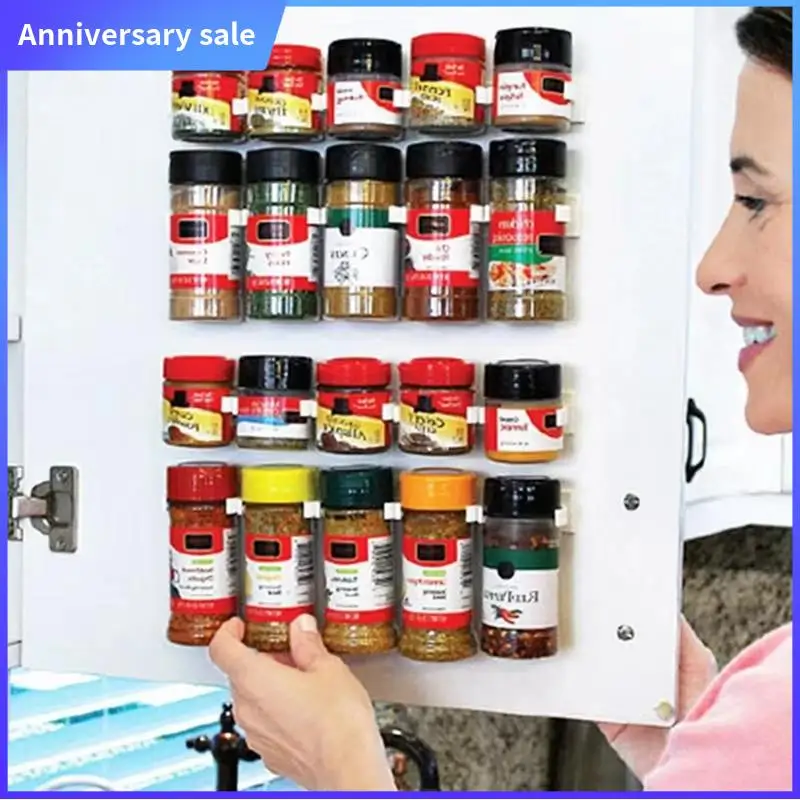 A75P-150PCS Spice Clips Spice Gripper Clips Strips Cabinet Holder Spice Organizer Pantry And Inside Cabinet Organization
A75P-150PCS Spice Clips Spice Gripper Clips Strips Cabinet Holder Spice Organizer Pantry And Inside Cabinet Organization