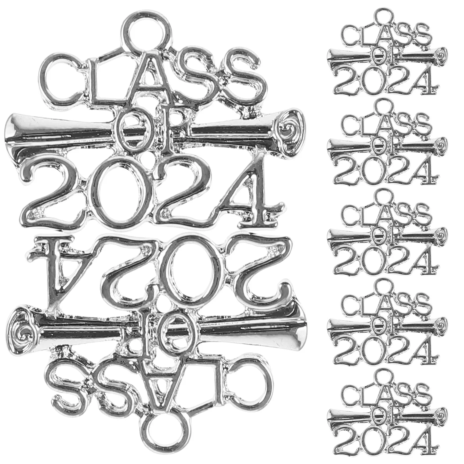 10Pcs Alloy 2024 Jewelry Making Charms Number Pendants for Necklace Bracelet DIY Crafts Graduation Gifts 2024 Charm
10Pcs Alloy 2024 Jewelry Making Charms Number Pendants for Necklace Bracelet DIY Crafts Graduation Gifts 2024 Charm