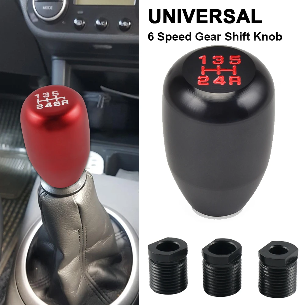 5 / 6 Speed Gear Shift Knob Shifter Gear Knob For BMW E46 Honda civic Ford Focus VW Jeep Car Universal Shift Stick Knob Handball
5 / 6 Speed Gear Shift Knob Shifter Gear Knob For BMW E46 Honda civic Ford Focus VW Jeep Car Universal Shift Stick Knob Handball