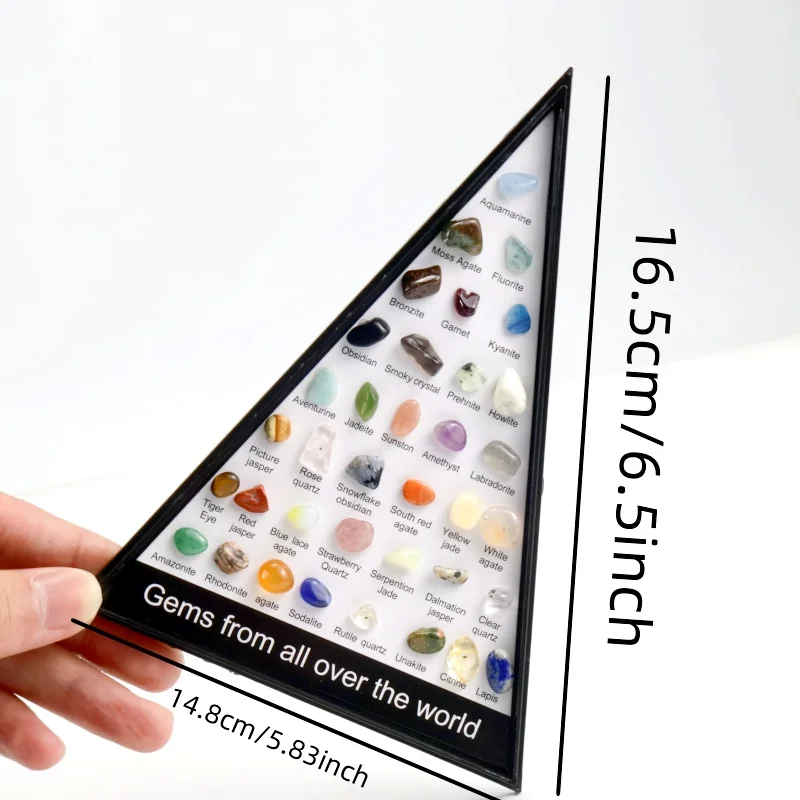 36 Assorted Natural Gem Sets NEW Crystal Rock Collection Natural Crystal Stones Mineral Rock Specimen Reiki Healing
36 Assorted Natural Gem Sets NEW Crystal Rock Collection Natural Crystal Stones Mineral Rock Specimen Reiki Healing