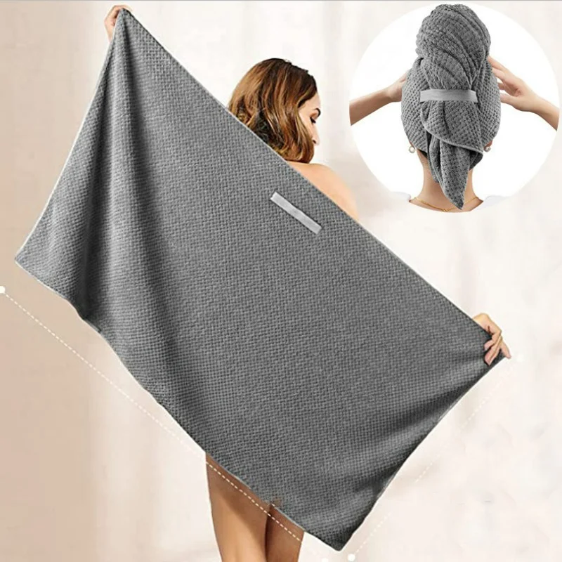 Microfiber Bath Towel Quick Dry Super Absorbent Hair Drying Towel Solid Color Thickened Soft Breathable Face Towel for Adults
Microfiber Bath Towel Quick Dry Super Absorbent Hair Drying Towel Solid Color Thickened Soft Breathable Face Towel for Adults