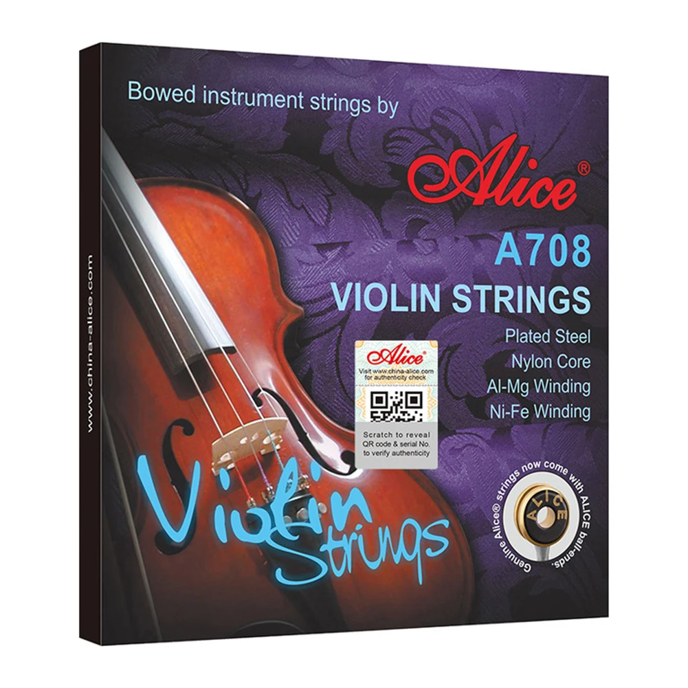 For 4/4 Violins Violin Strings E String High-End Accessories Aluminum Alloy Musical Instruments Set Violin Strings 4 String
For 4/4 Violins Violin Strings E String High-End Accessories Aluminum Alloy Musical Instruments Set Violin Strings 4 String