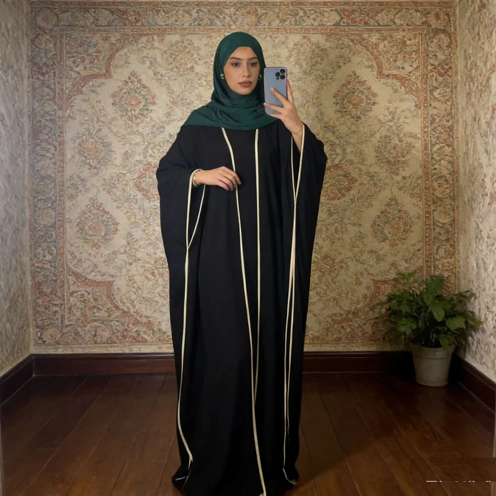 2 Pieces Abaya Set Dubai Turkey Muslim Open Kimono Inner Dress Eid Ramadan Kaftan Women Arab Robe Jalabiya Kebaya Islam Outfits
2 Pieces Abaya Set Dubai Turkey Muslim Open Kimono Inner Dress Eid Ramadan Kaftan Women Arab Robe Jalabiya Kebaya Islam Outfits