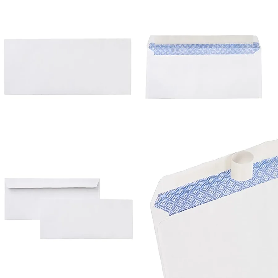 #10 Security-Tinted Self-Seal Business Envelopes for Documents, Privacy, Home and Office, White, 500-Pack
#10 Security-Tinted Self-Seal Business Envelopes for Documents, Privacy, Home and Office, White, 500-Pack