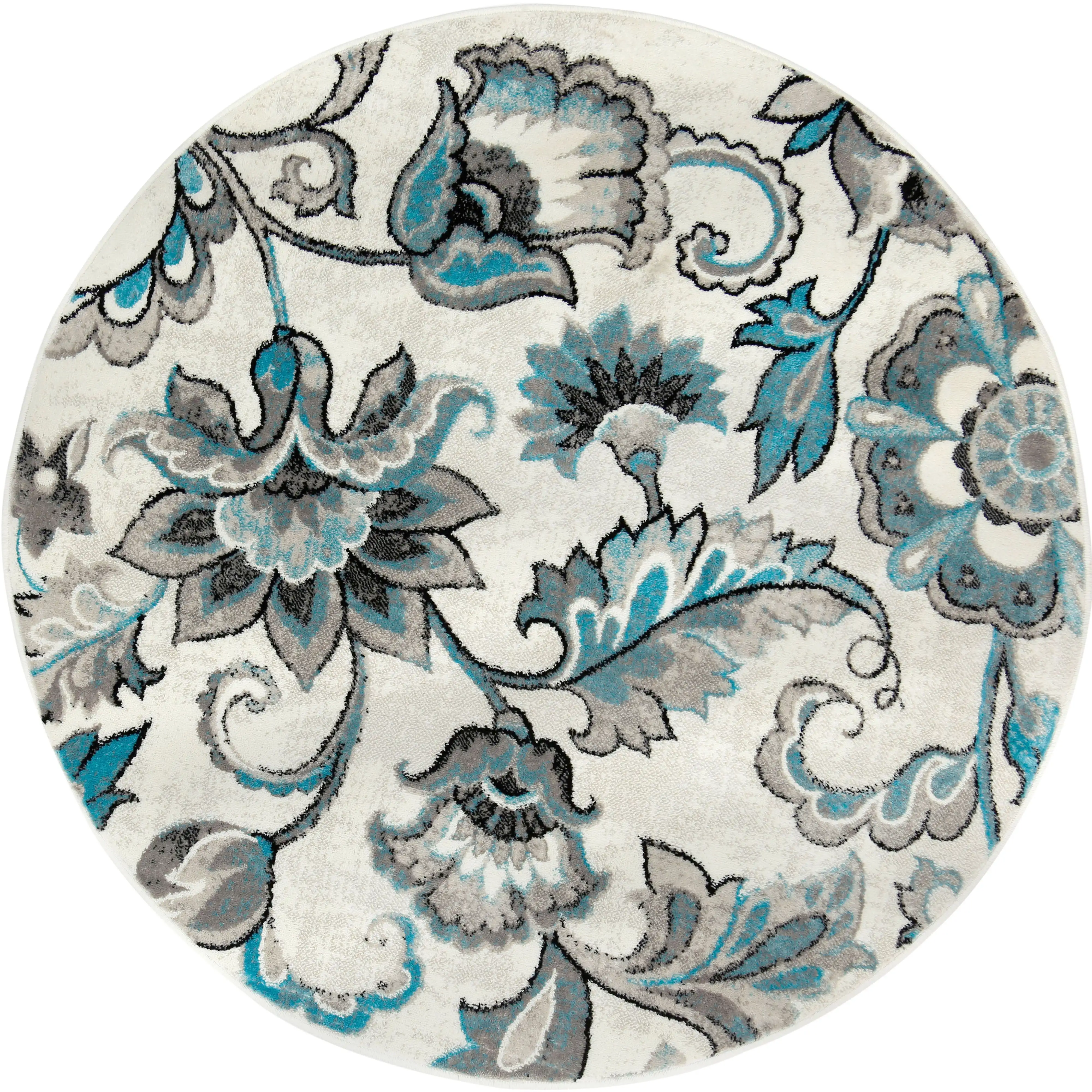 Boho Odesa Contemporary Multicolor Floral Area Rug 5'2 Round 5' Round Accent, Indoor Round
Boho Odesa Contemporary Multicolor Floral Area Rug 5'2 Round 5' Round Accent, Indoor Round