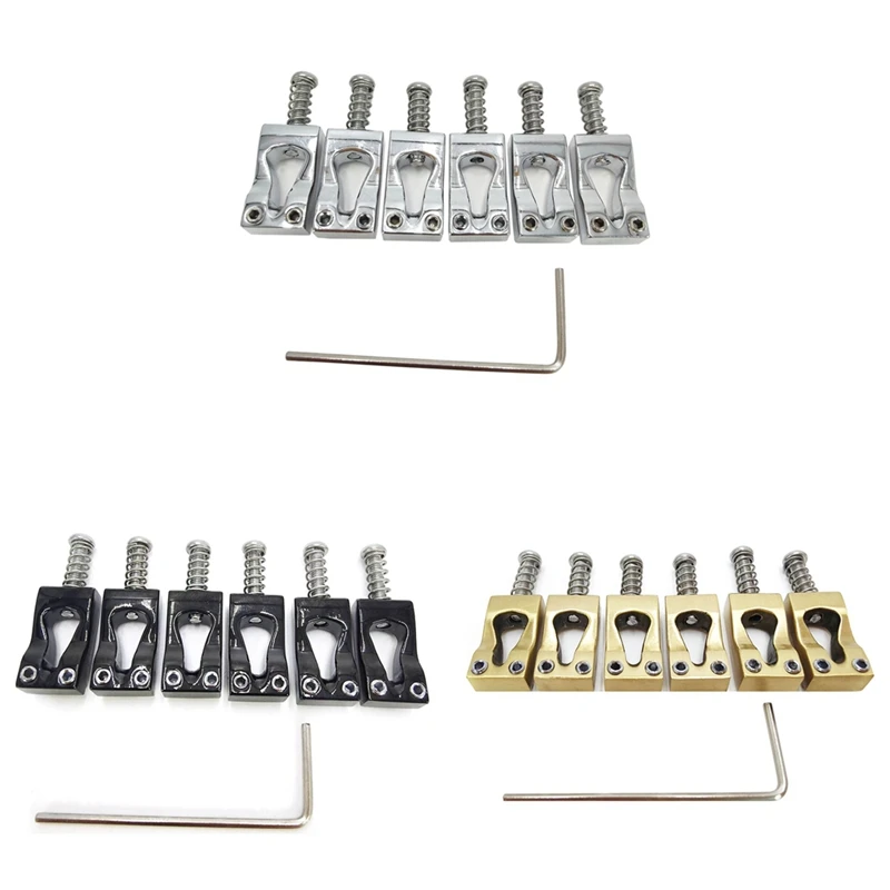 NALFI-10.8Mm Electric Guitar Gourd Bridge Brass Bridge Saddle Vibrato Bridge Saddle 6-String Guitar Saddle
NALFI-10.8Mm Electric Guitar Gourd Bridge Brass Bridge Saddle Vibrato Bridge Saddle 6-String Guitar Saddle