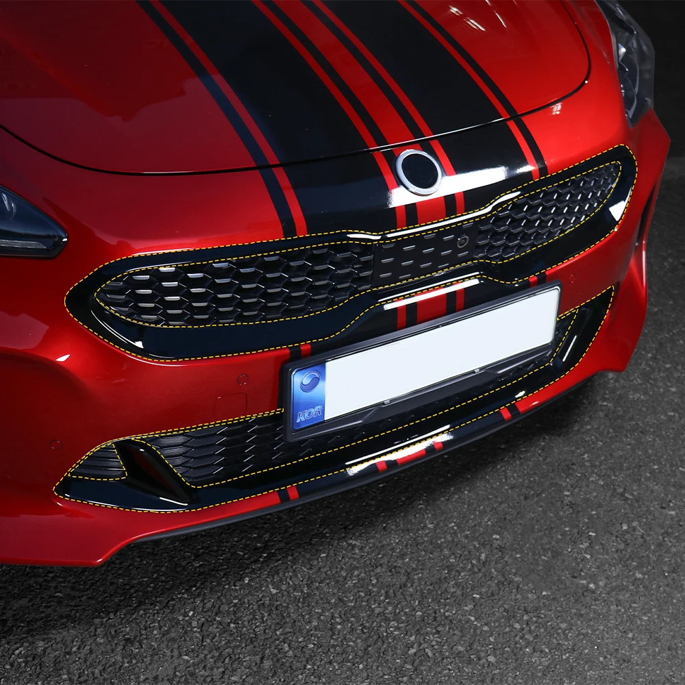 Front Mesh Grill Cover Higher Lower Grille Bumper Covers Decoration For Kia Stinger 2018-2023 LHD/RHD ABS Car Accessories
Front Mesh Grill Cover Higher Lower Grille Bumper Covers Decoration For Kia Stinger 2018-2023 LHD/RHD ABS Car Accessories