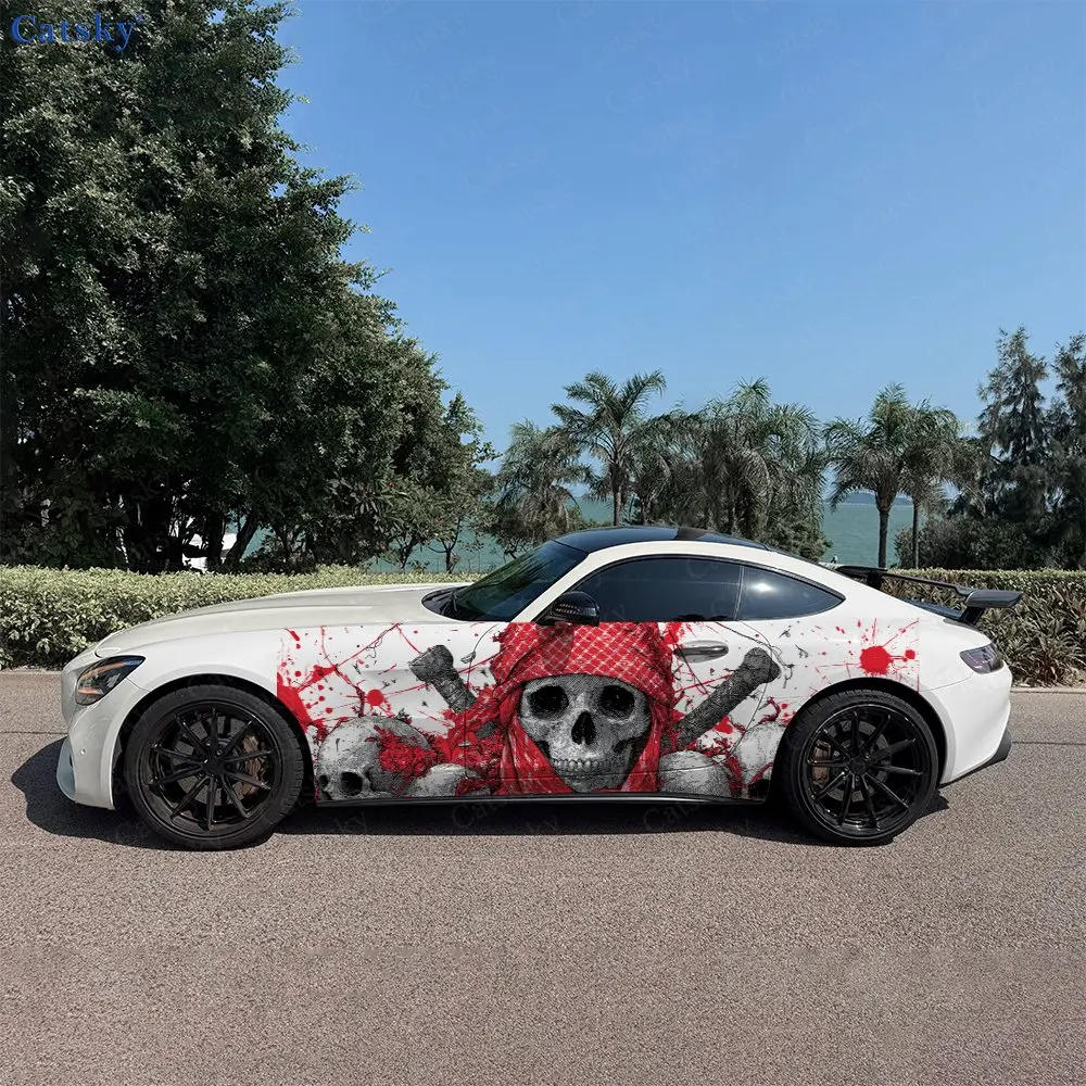 2pcs Twin Axes Death Skull, Durable, Fade-resistant, Enhance Vehicle Aesthetics With Bold Artistic Design Car Vinyl Wraps
2pcs Twin Axes Death Skull, Durable, Fade-resistant, Enhance Vehicle Aesthetics With Bold Artistic Design Car Vinyl Wraps