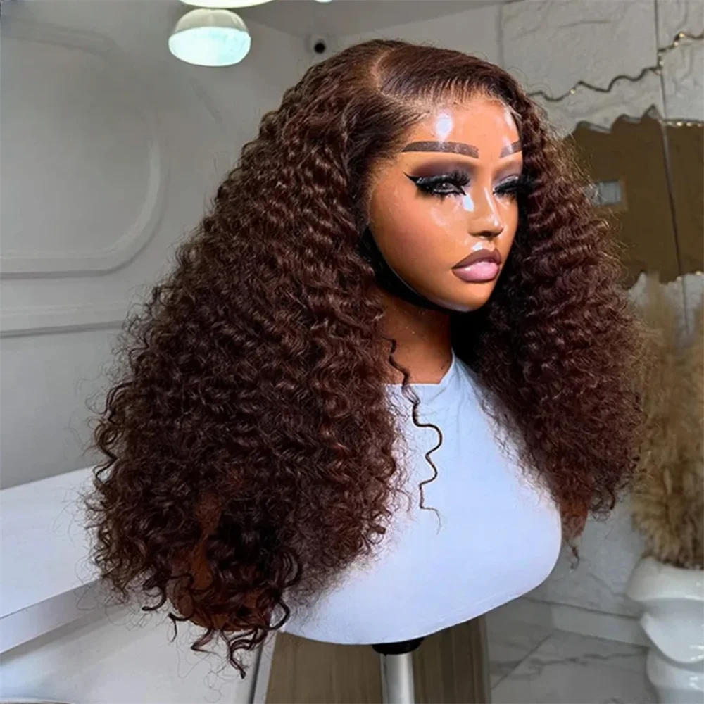 Soft Glueless Preplucked 26inch 180Density Brown Kinky Curly Lace Front Wig For Women Natural Hairline Synthetic Baby Hair
Soft Glueless Preplucked 26inch 180Density Brown Kinky Curly Lace Front Wig For Women Natural Hairline Synthetic Baby Hair