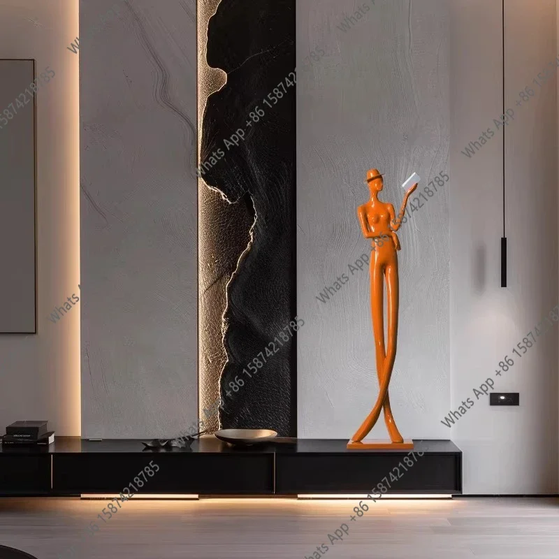 X69 Abstract Large Floor-to-ceiling Portrait Sculpture Decoration Large Ornament Model Room Soft Decoration Reading Figure Artwo
X69 Abstract Large Floor-to-ceiling Portrait Sculpture Decoration Large Ornament Model Room Soft Decoration Reading Figure Artwo