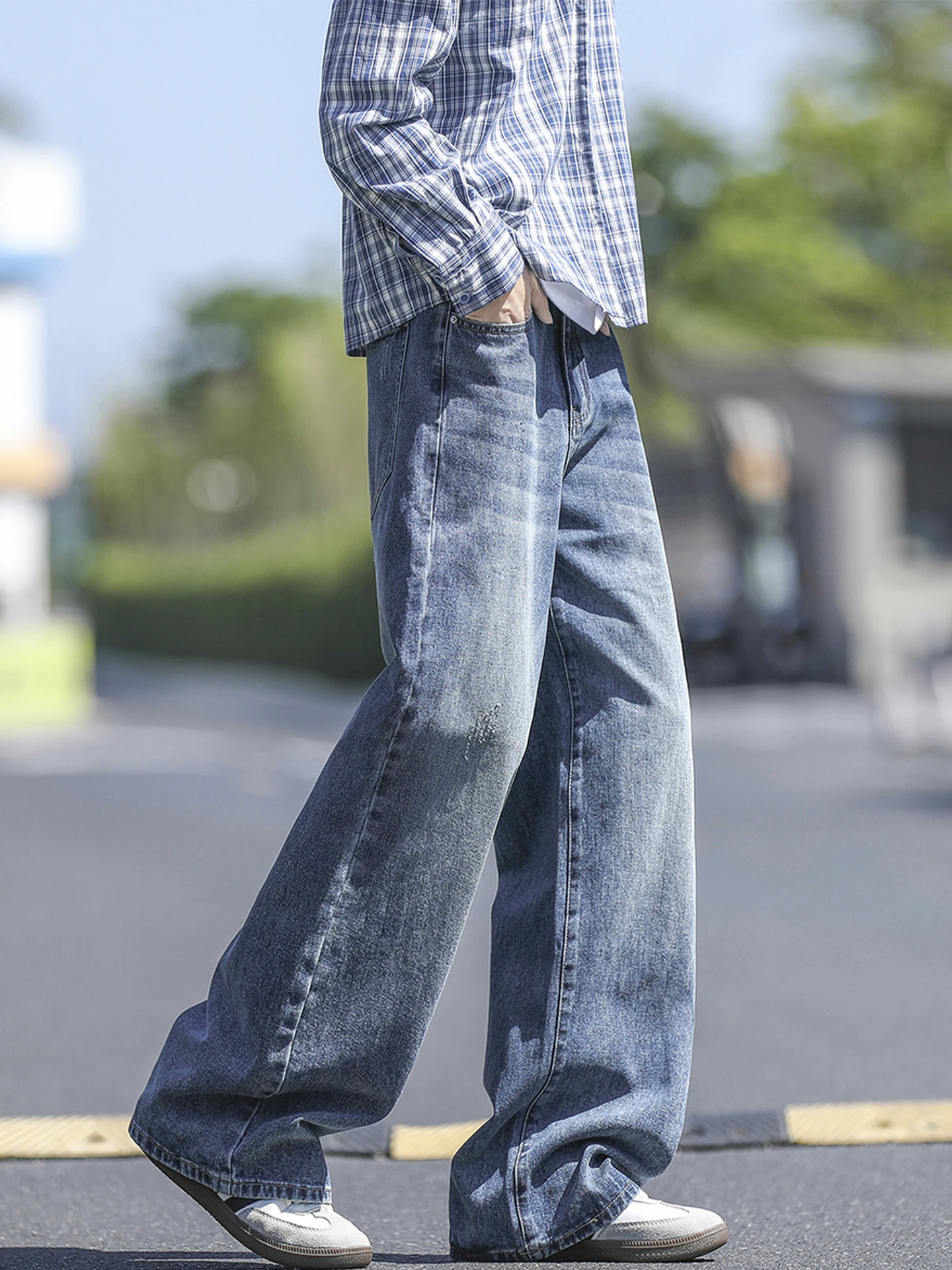 Мужские джинсы в стиле ретро с эффектом "усиевания", повседневные, оверсайз, прямые, свободного кроя, осенние, в американском стиле, молодежные, для отдыха, широкие брюки
Мужские джинсы в стиле ретро с эффектом "усиевания", повседневные, оверсайз, прямые, свободного кроя, осенние, в американском стиле, молодежные, для отдыха, широкие брюки