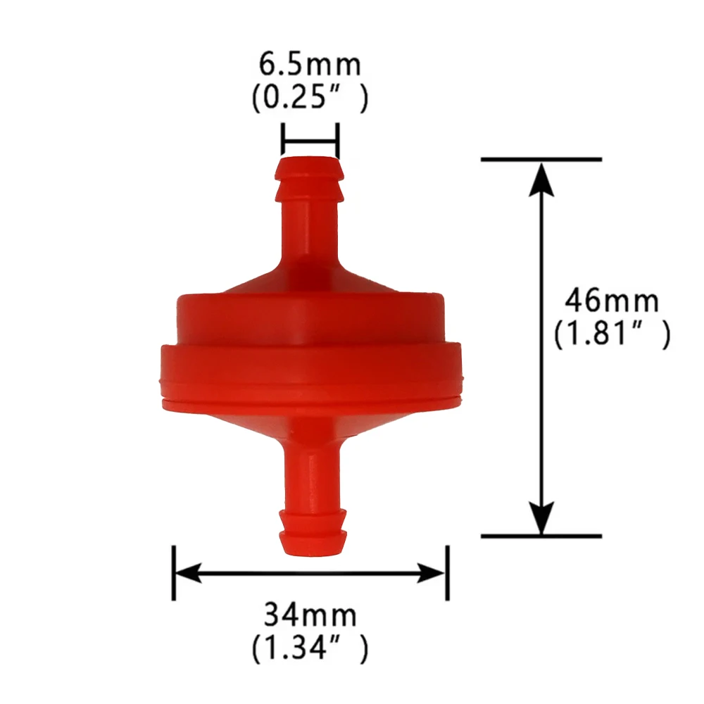 Fuel Filter 5 pcs~10 pcs Fit For Briggs and Stratton 1501729MA Craftman 298090 Lawn Boy 394358 John Deere PT4265 Murray MTD Toro
Fuel Filter 5 pcs~10 pcs Fit For Briggs and Stratton 1501729MA Craftman 298090 Lawn Boy 394358 John Deere PT4265 Murray MTD Toro