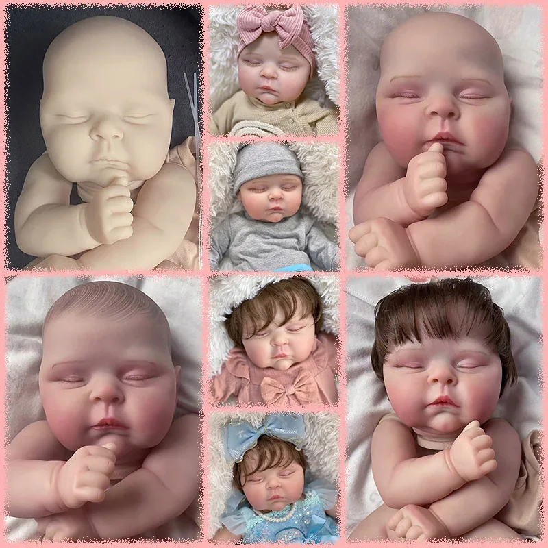20Inch Peaches Already Painted Kits/Un painted Blank Reborn Doll Kit Soft Touch Fresh Color DIY Doll Parts with Cloth Body
20Inch Peaches Already Painted Kits/Un painted Blank Reborn Doll Kit Soft Touch Fresh Color DIY Doll Parts with Cloth Body