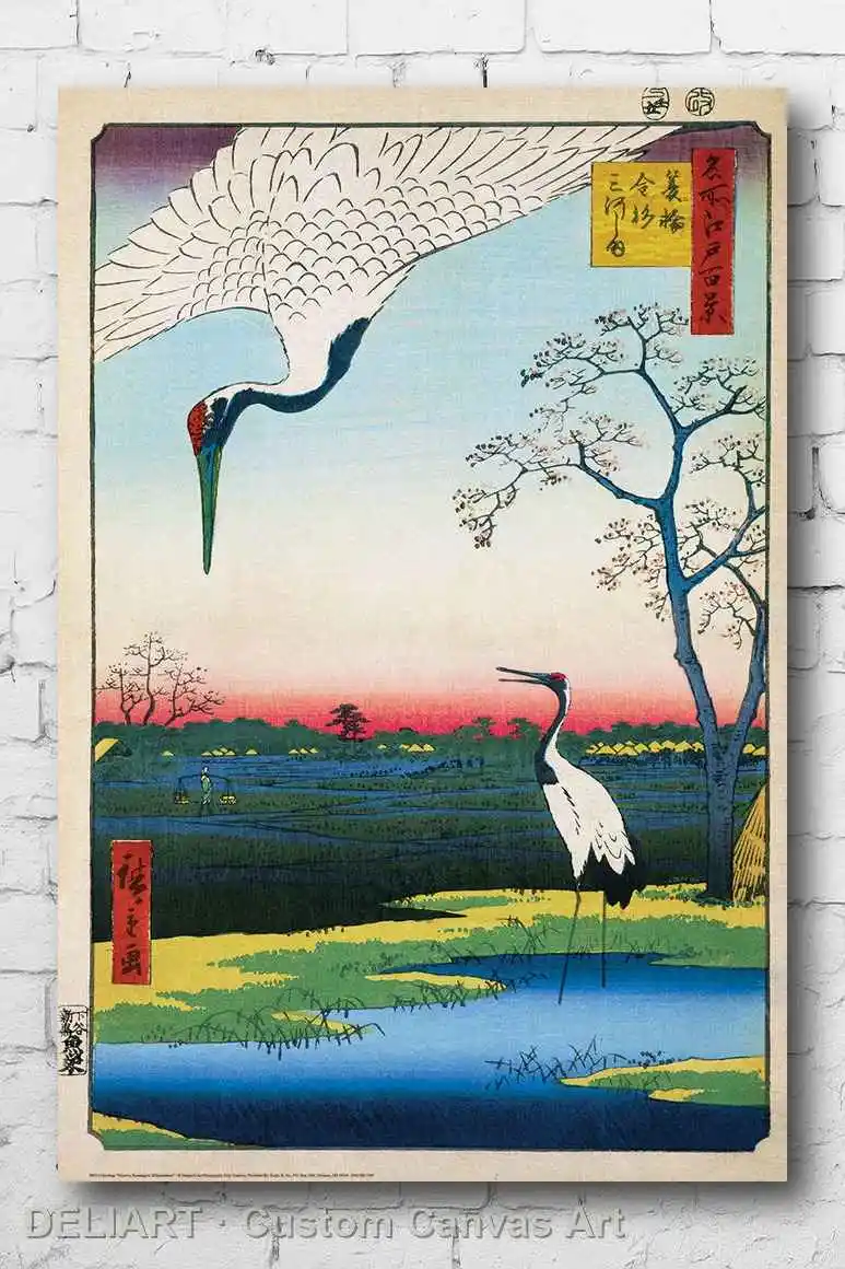 HIROSHIGE - MINOWA ART Canvas Poster Custom Size Available Room Decoration Home Decor Wall
HIROSHIGE - MINOWA ART Canvas Poster Custom Size Available Room Decoration Home Decor Wall