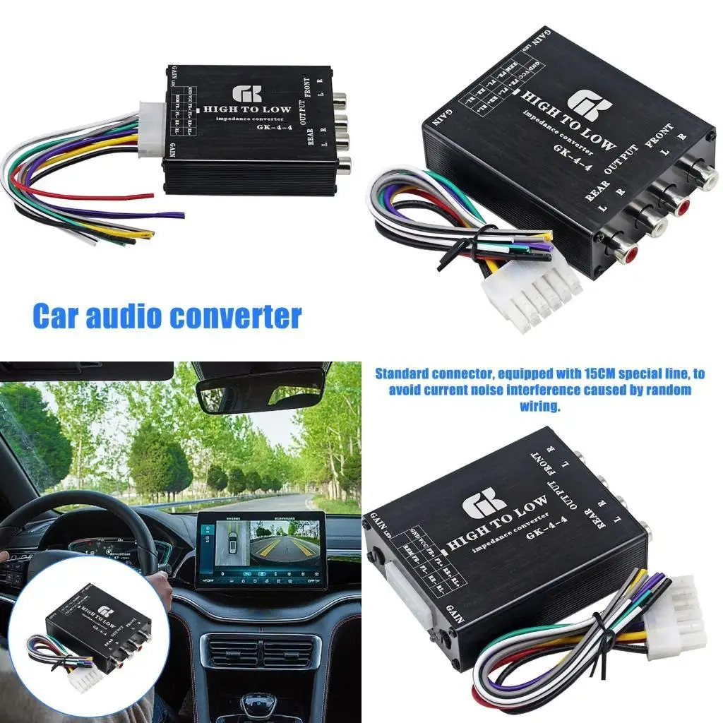 02DE Easy to Install Sound Converter Audiophile Sound Converter 50w for High End Sound Equipment No External Power Required
02DE Easy to Install Sound Converter Audiophile Sound Converter 50w for High End Sound Equipment No External Power Required