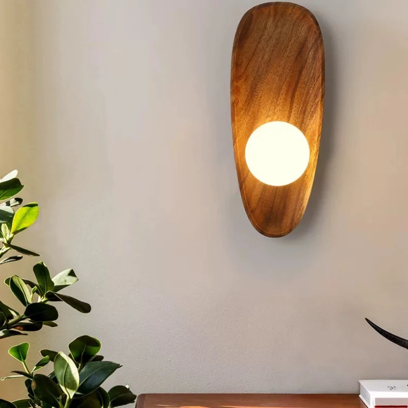 Nordic Wall Light Bedroom Wasabi Japanese Style Simple Solid Wood Living Room Entrance Aisle Study Bedside Foyer Study
Nordic Wall Light Bedroom Wasabi Japanese Style Simple Solid Wood Living Room Entrance Aisle Study Bedside Foyer Study
