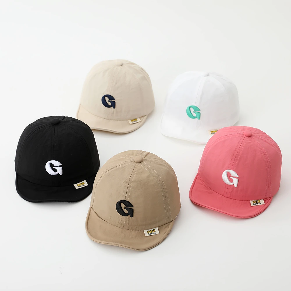 Baby Hat Summer Quick Drying Korean Letters Embroidered Foreign Atmosphere Duck Tongue Hat Infant Baby Ins Baseball Caps
Baby Hat Summer Quick Drying Korean Letters Embroidered Foreign Atmosphere Duck Tongue Hat Infant Baby Ins Baseball Caps