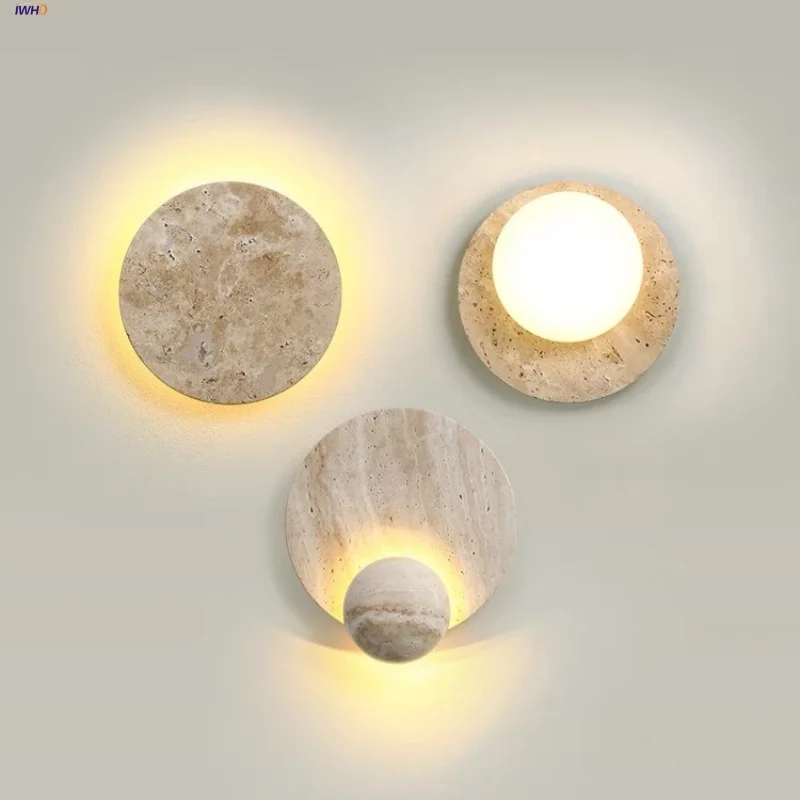 IWHD Nordic Modern LED Wall Lights Living Dining Room Bar Yellow Travertine Interior Home Decor Creatvie Bedside Lamp Lamparas
IWHD Nordic Modern LED Wall Lights Living Dining Room Bar Yellow Travertine Interior Home Decor Creatvie Bedside Lamp Lamparas