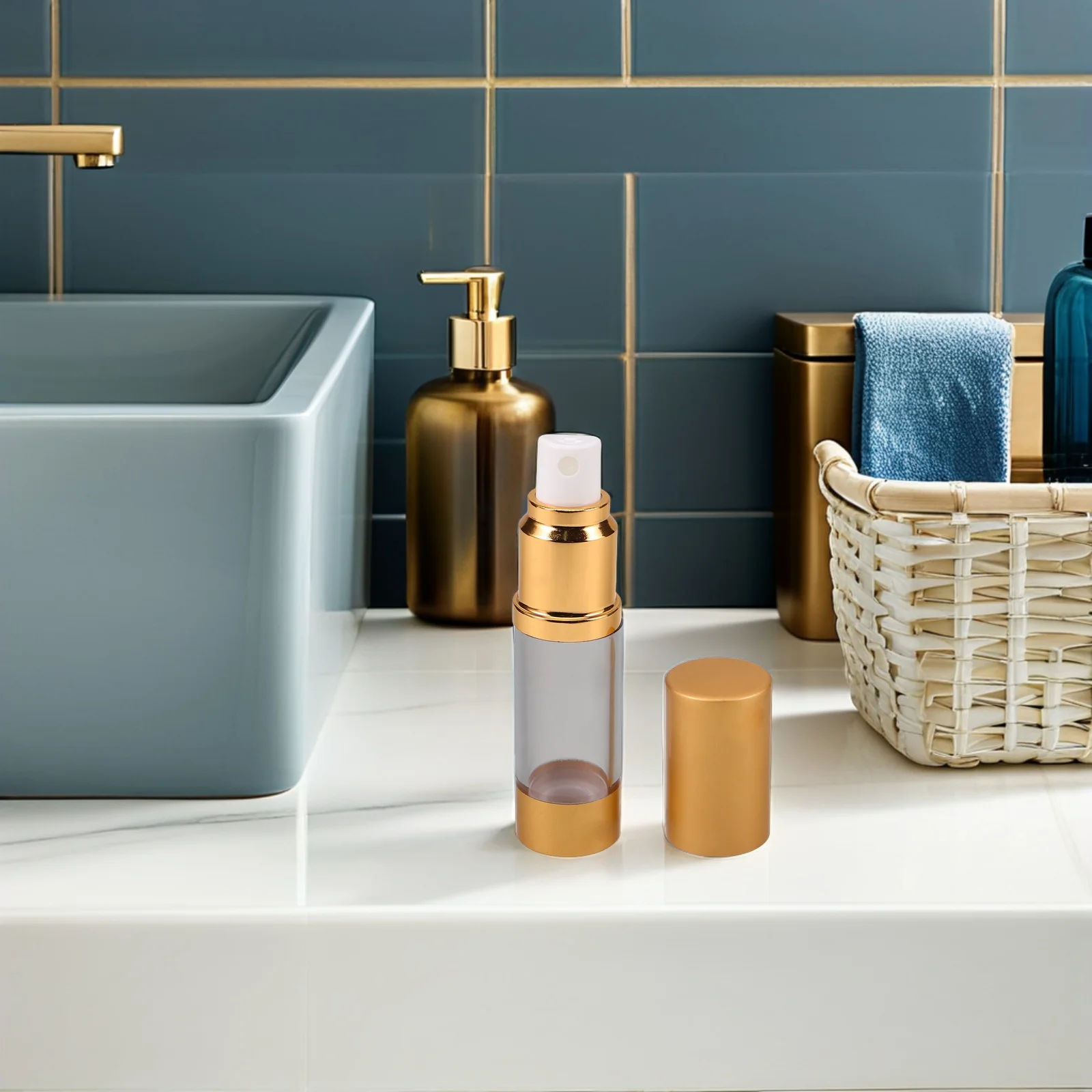 3pcs Vacuum Bottle 15Ml 30Ml 50Ml Airless Pump Container For Face Cream Lotion Foundation Refillable Travel Dispenser
3pcs Vacuum Bottle 15Ml 30Ml 50Ml Airless Pump Container For Face Cream Lotion Foundation Refillable Travel Dispenser