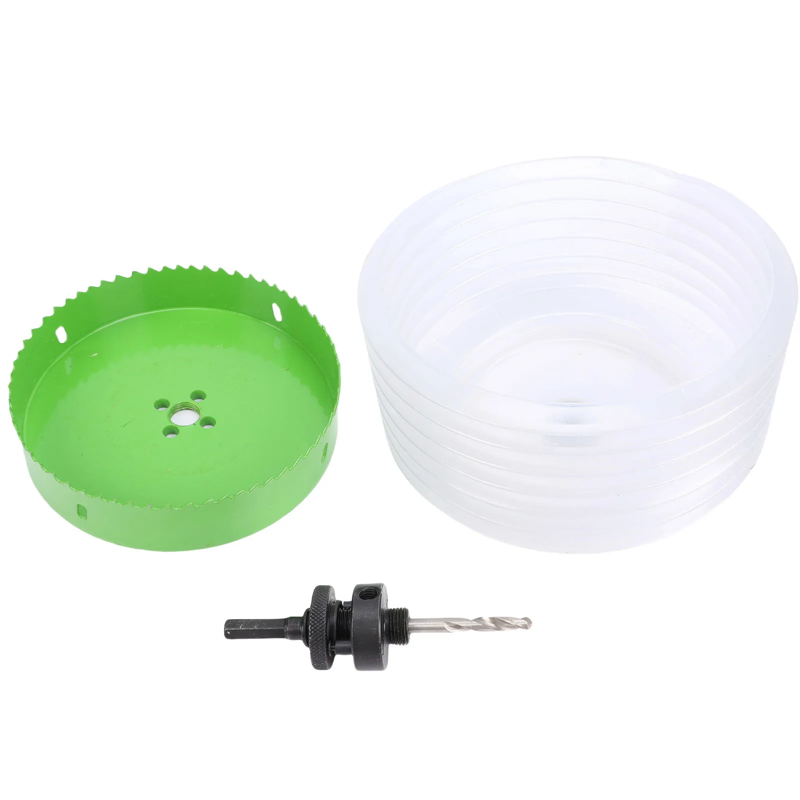 Hole Saw with Dust Bowl Recessed Light Hole Saw 6 Inch Bi Metal Hole Cutter with Dust Bowl for Wood Plywood Plastic Gypsum Board
Hole Saw with Dust Bowl Recessed Light Hole Saw 6 Inch Bi Metal Hole Cutter with Dust Bowl for Wood Plywood Plastic Gypsum Board