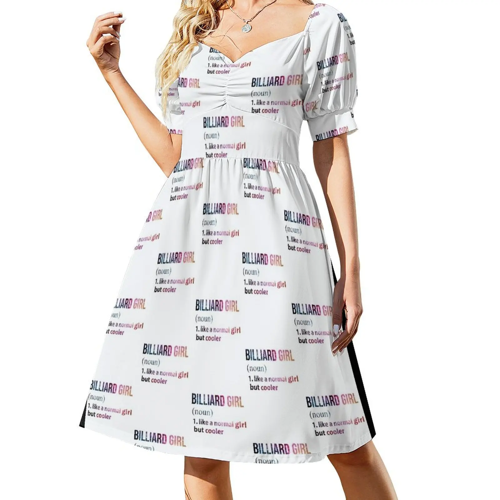 Billiard Girl like a normal Girl but cooler galaxy Short-Sleeved Dress women's evening dresses 2025 Summer women's clothing
Billiard Girl like a normal Girl but cooler galaxy Short-Sleeved Dress women's evening dresses 2025 Summer women's clothing