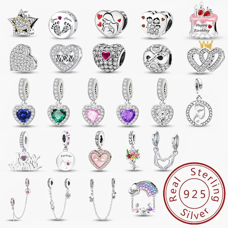 925 Sterling Silver Love Heart Bouquet Mom Safety Chain Series Bead Diy Bracelet Bangle Making Gift Of High Quality Fine Jewelry
925 Sterling Silver Love Heart Bouquet Mom Safety Chain Series Bead Diy Bracelet Bangle Making Gift Of High Quality Fine Jewelry