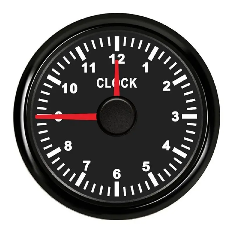 AEF2-0-12 Hours Meters 2 Inch 52Mm Clock Gauges With Red Backlight Instrument Show Clock Meters For Car Boat Yacht RV 9-32V
AEF2-0-12 Hours Meters 2 Inch 52Mm Clock Gauges With Red Backlight Instrument Show Clock Meters For Car Boat Yacht RV 9-32V