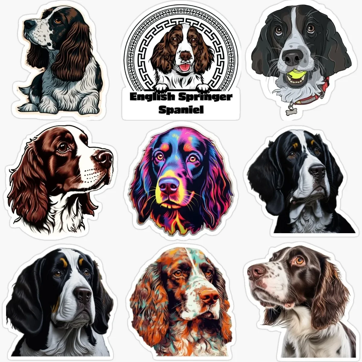 Cute Springer Spaniel Dog Creative PVC Waterproof Stickers Accessories for Decorate Car Wall Room Table Van Off-road Helmet
Cute Springer Spaniel Dog Creative PVC Waterproof Stickers Accessories for Decorate Car Wall Room Table Van Off-road Helmet