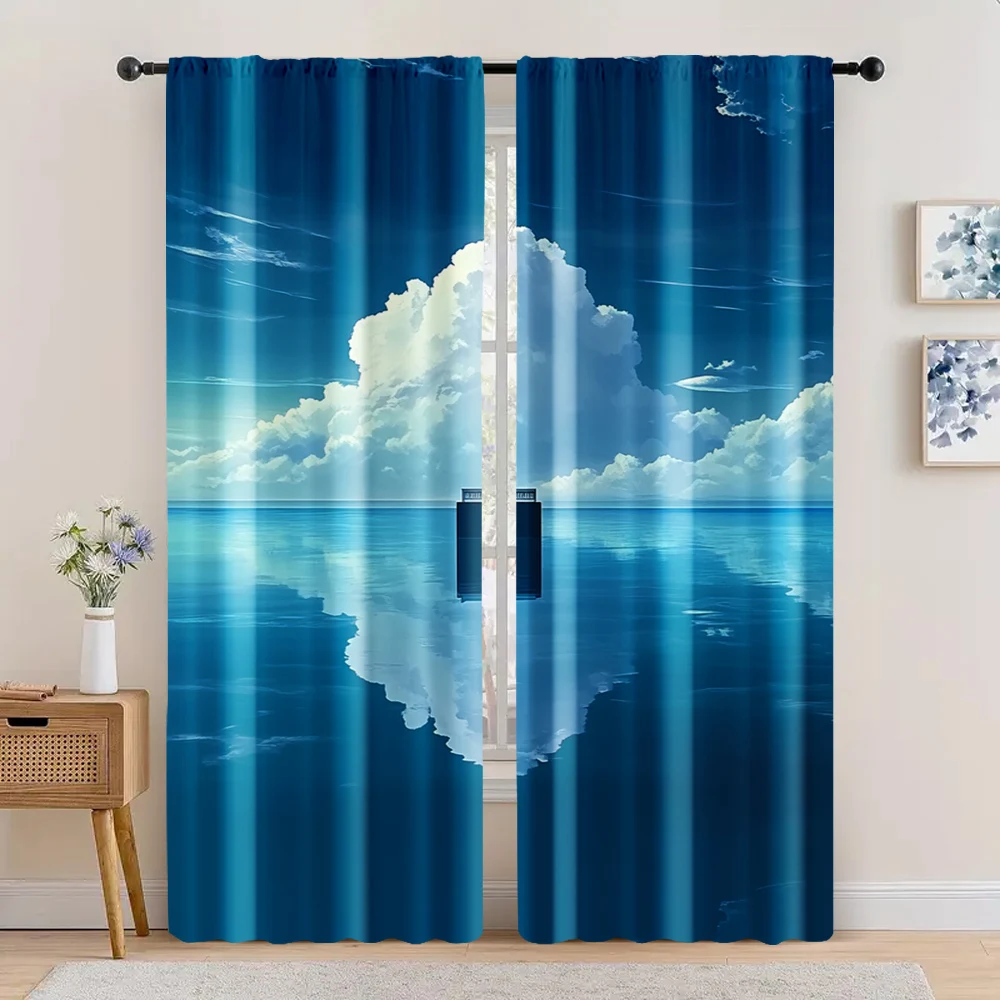 2pc, Drapes Clouds look at the tower by the sea Durable 100% Polyester Fabric,Without Electricity Festive Wall Decor Perfect
2pc, Drapes Clouds look at the tower by the sea Durable 100% Polyester Fabric,Without Electricity Festive Wall Decor Perfect