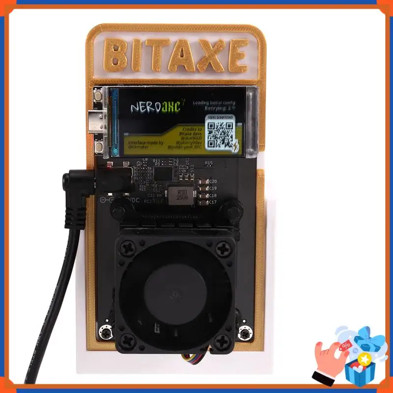 Compact Bitaxe Gamma601 Bitcoins Miner Solo Miner 1.2TH/S BM1370 Asic Chip 2.4G Wifi Open System 18W BTC Crypto Miner
Compact Bitaxe Gamma601 Bitcoins Miner Solo Miner 1.2TH/S BM1370 Asic Chip 2.4G Wifi Open System 18W BTC Crypto Miner